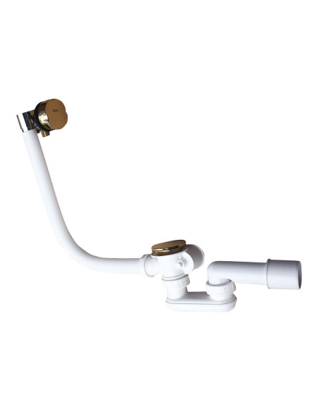 Сточный комплект для ванны с переливом в Золоте - Barva ZLATÁ - lesklá,Rozměr 570 Сточный комплект для ванны с переливом в Золоте - Barva ZLATÁ - lesklá,Rozměr 570