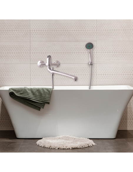 Смеситель для ванны и умывальника САЗАВА - Barva Chrom,Rozměr 100 mm,Typ ručky SA357.0/1