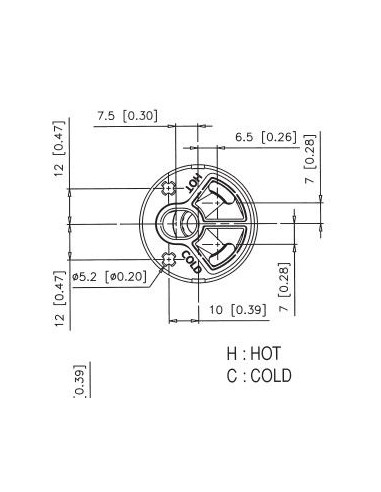 Картридж термостатический - Barva ø 40 mm - termostat