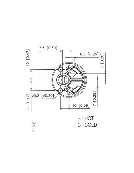 Картридж термостатический - Barva ø 40 mm - termostat