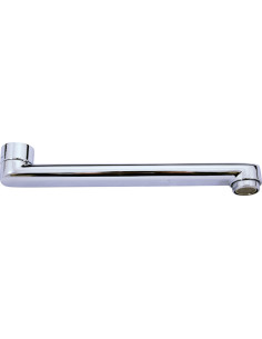 Излив латуннный плоский - Barva Chrom,Rozměr 200 mm