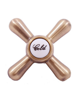 Смеситель  для душа МОРАВА РЕТРО в бронзе с головным душем - Barva Stará mosaz (Bronz),Rozměr 100 mm 2