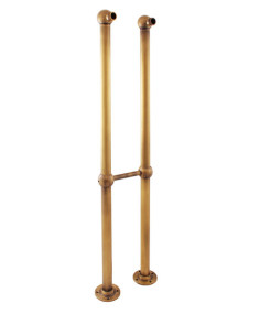 Ноги к смесителю для ванной - Barva Stará mosaz (Bronz),Rozměr 150 mm 2