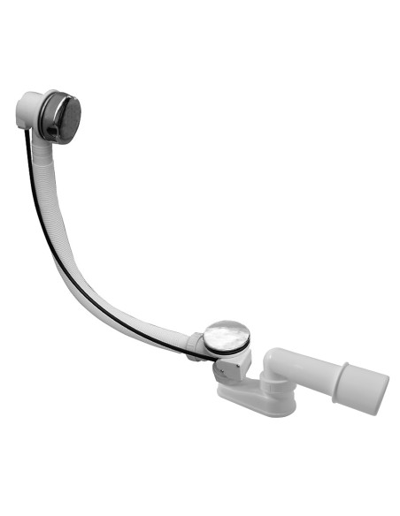 Сифон низкий для ванны - Barva kov/plast,Rozměr délka 600 mm Сифон низкий для ванны - Barva kov/plast,Rozměr délka 600 mm