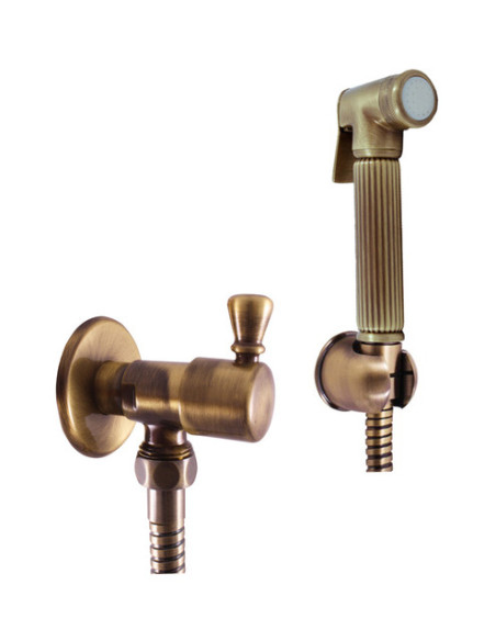 Смеситель для биде с душем MORAVA RETRO БРОНЗА - Barva Stará mosaz (Bronz) Смеситель для биде с душем MORAVA RETRO БРОНЗА - Barva Stará mosaz (Bronz)