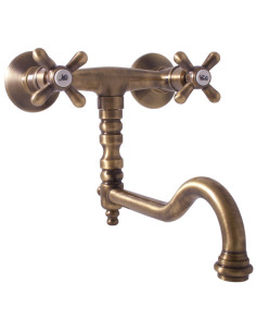 Смеситель для умывальника МОРАВА РЕТРО в бронзе - Barva Stará mosaz (Bronz),Rozměr 150 mm