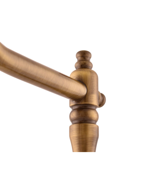 Смеситель для раковины МОРАВА РЕТРО в бронзе - Barva Stará mosaz (Bronz),Rozměr 1/2''