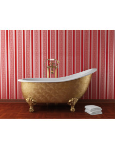 Смеситель для ванной МОРАВА РЕТРО в бронзе - Barva Stará mosaz (Bronz),Rozměr 150 mm 2