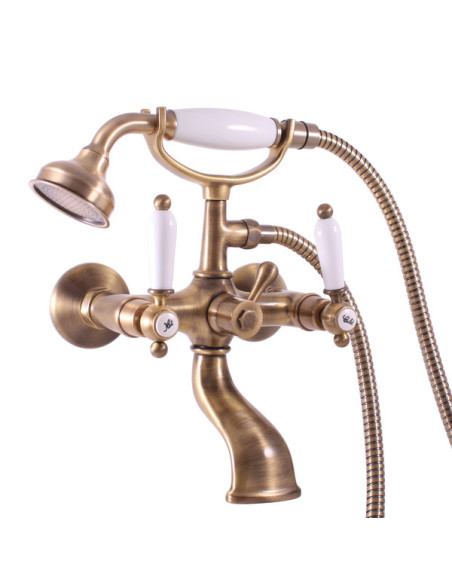 Смеситель для ванной МОРАВА РЕТРО в бронзе - Barva Stará mosaz (Bronz),Rozměr 150 mm