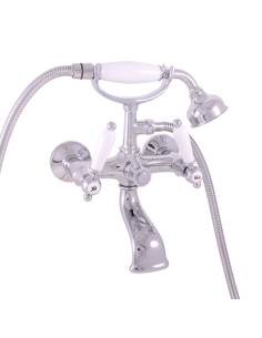 Смеситель для ванной МОРАВА РЕТРО - Barva ZLATÁ - lesklá,Rozměr 150 mm 2