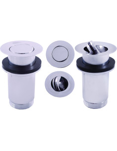 Водослив для умывальника  5/4'' ХРОМОВЫЙ - Barva Chrom 2