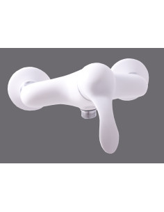 Смеситель для душа  ЛАБЭ БЕЛЫЙ ГЛЯНЦЕВЫЙ/ХРОМ - Barva bílá/chrom,Rozměr 150 mm 2