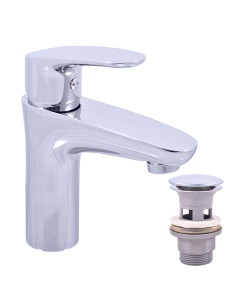 Смеситель для умывальника АМУР - Barva chrom - výpusť kov MD0483,Rozměr 3/8'' 2