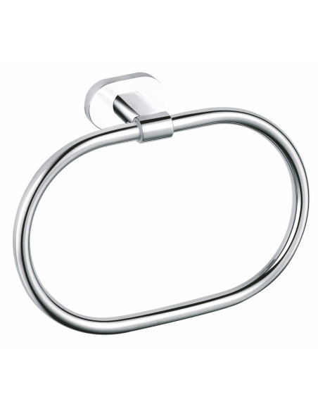 Аксессуар для ванной  ЮКОН Полотенцедержатель овальный хром/белый - Barva chrom/bílá Аксессуар для ванной  ЮКОН Полотенцедержатель овальный хром/белый - Barva chrom/bílá