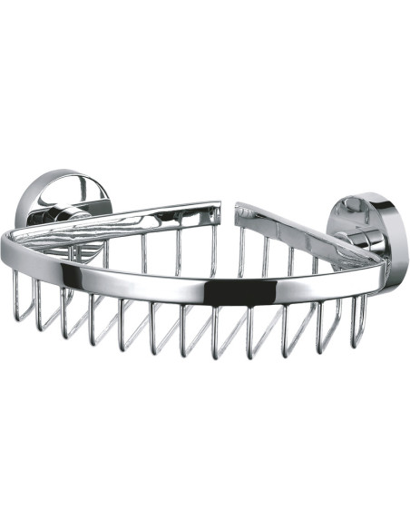 Мыльница угловая Аксессуар для ванной COLORADO - Barva Chrom Мыльница угловая Аксессуар для ванной COLORADO - Barva Chrom