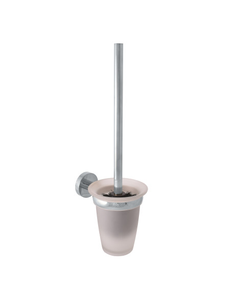Туалетная щетка для унитаза с держателем  Аксессуар для ванной COLORADO - Barva Chrom