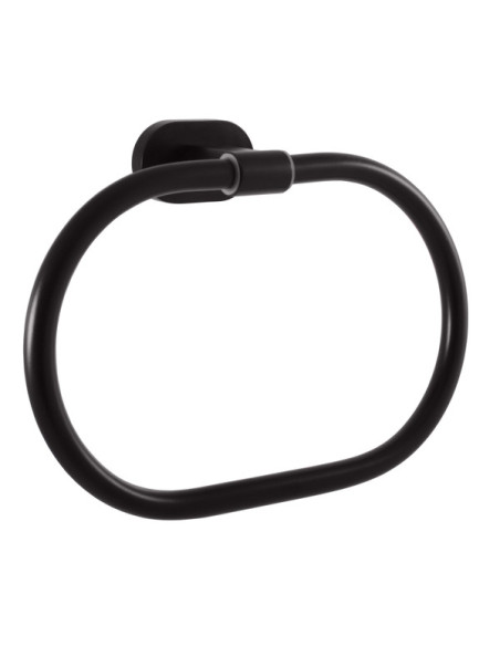 Полотенцедержатель овальный черный матовый Аксессуар для ванной ЮКОН  - Barva Černá matná Полотенцедержатель овальный черный матовый Аксессуар для ванной ЮКОН  - Barva Černá matná