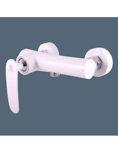 Смеситель для душа ТИГРИС БЕЛЫЙ/XРОМ - Barva bílá/chrom,Rozměr 150 mm