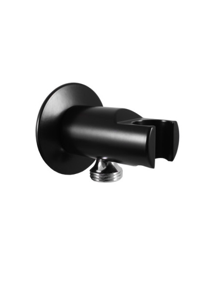 Держатель для душа с выводом воды - Barva Černá matná