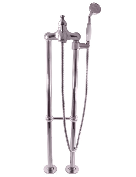 Смеситель для отдельностоящей ванны  ЛАБЭ ХРОМ - Barva Chrom,Rozměr 150 mm Смеситель для отдельностоящей ванны  ЛАБЭ ХРОМ - Barva Chrom,Rozměr 150 mm