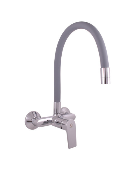 Смеситель кухонный  КОЛОРАДО - Barva chrom/šedá,Rozměr 150 mm Смеситель кухонный  КОЛОРАДО - Barva chrom/šedá,Rozměr 150 mm