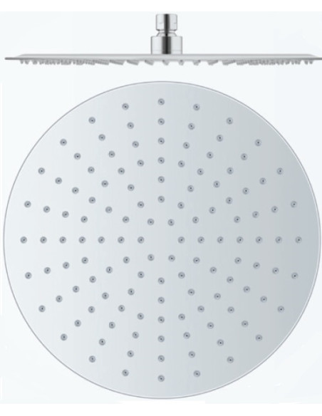 Лейка верхнего душа металлическая круглая    ХРОМОВАЯ ø 20 cm - Barva nerez Лейка верхнего душа металлическая круглая    ХРОМОВАЯ ø 20 cm - Barva nerez