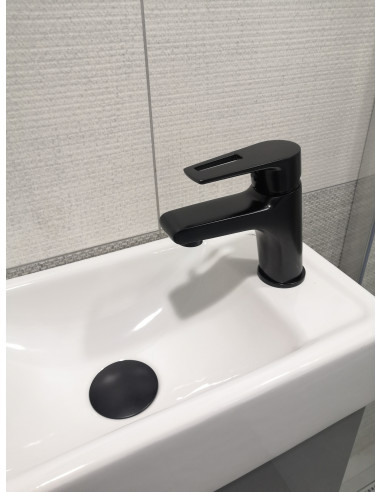 Смеситель для умывальника КОЛОРАДО ЧЕРНЫЙ МАТОВЫЙ - Barva Černá matná,Rozměr 1/2''