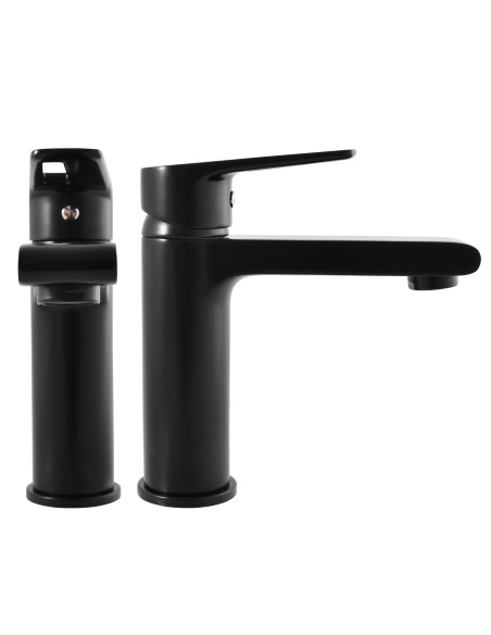 Смеситель для умывальника КОЛОРАДО ЧЕРНЫЙ МАТОВЫЙ - Barva Černá matná,Rozměr 1/2''