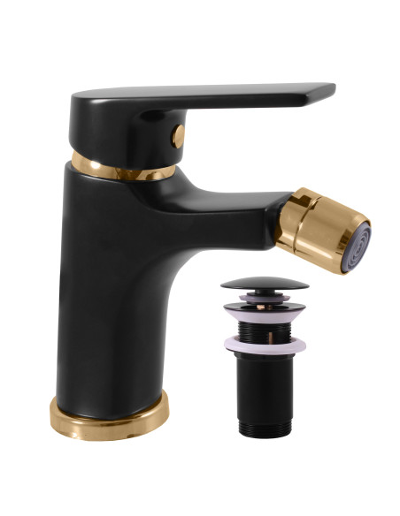 Смеситель для биде КОЛОРАДО ЧЕРНЫЙ МАТОВЫЙ/ЗОЛОТО - Barva černá matná/zlato,Rozměr 1/2'' Смеситель для биде КОЛОРАДО ЧЕРНЫЙ МАТОВЫЙ/ЗОЛОТО - Barva černá matná/zlato,Rozměr 1/2''