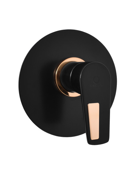 Смеситель для душа КОЛОРАДО ЧЕРНЫЙ/ЗОЛОТО - Barva černá matná/zlato