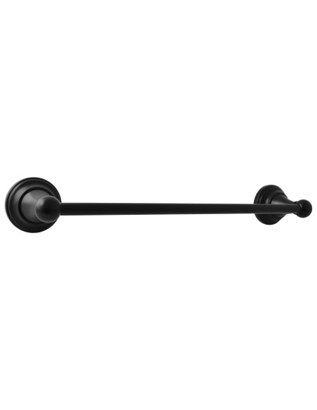 Полотенцедержатель 400,5 мм ЧЁРНЫЙ МАТОВЫЙ Аксессуар для ванной МОРАВА РЕТРО  - Barva Černá matná Полотенцедержатель 400,5 мм ЧЁРНЫЙ МАТОВЫЙ Аксессуар для ванной МОРАВА РЕТРО  - Barva Černá matná