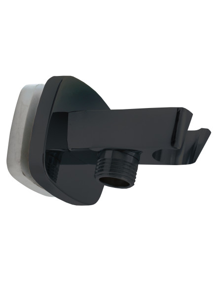 Держатель для душа с выходом для шланга ЧЕРНЫЙ МАТОВЫЙ - Barva Černá matná Держатель для душа с выходом для шланга ЧЕРНЫЙ МАТОВЫЙ - Barva Černá matná