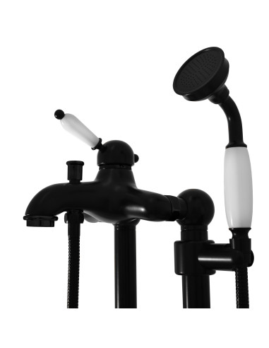 Смеситель для отдельностоящей ванны  ЛАБЭ - Barva Černá matná,Rozměr 150 mm