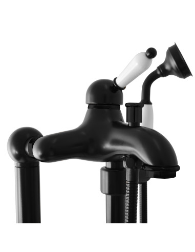 Смеситель для отдельностоящей ванны  ЛАБЭ - Barva Černá matná,Rozměr 150 mm