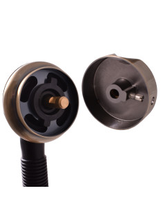 Сифон для ванной автомат металлический БРОНЗОВЫЙ - Barva kov/plast	,Rozměr 600 mm 2