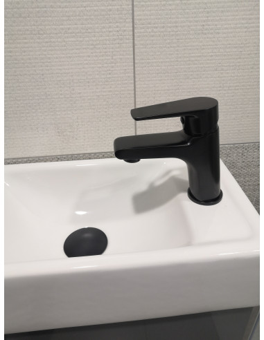 Смеситель для умывальника КОЛОРАДО ЧЕРНЫЙ МАТОВЫЙ - Barva Černá matná,Rozměr 1/2''