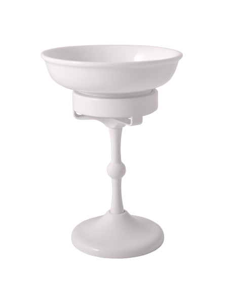 Мыльница керамическая БЕЛЫЙ  Аксессуар для ванной МОРАВА РЕТРО  - Barva bílá Мыльница керамическая БЕЛЫЙ  Аксессуар для ванной МОРАВА РЕТРО  - Barva bílá