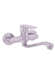 Водосберегающий смеситель для раковины/умывальника  VLTAVA ECO - Barva Chrom,Rozměr 150 mm 2
