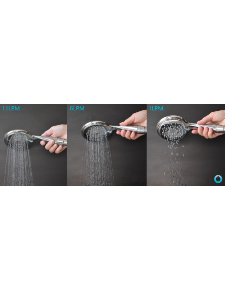 Водосберегающий смеситель для душа VLTAVA ECO - Barva Chrom,Rozměr 150 mm Водосберегающий смеситель для душа VLTAVA ECO - Barva Chrom,Rozměr 150 mm