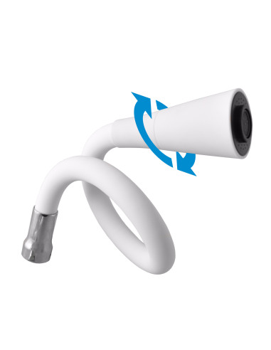 Смеситель кухонный с флексибильным изливом и душем COLORADO ХРОМ//БЕЛЫЙ - Barva chrom/bílá,Rozměr 1/2''