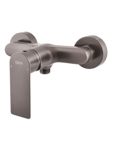 Cмеситель для душа NIL METAL GREY - Barva METAL GREY,Rozměr 150 mm