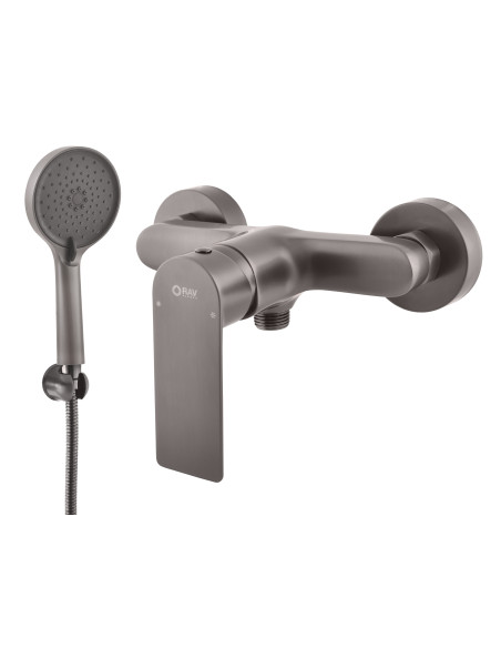 Cмеситель для душа NIL METAL GREY - Barva METAL GREY,Rozměr 150 mm