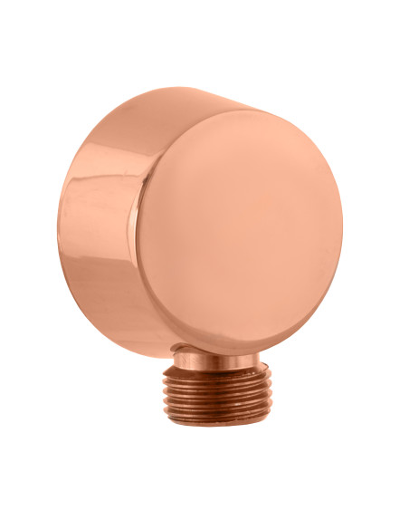 Настенный выход для душевого шланга РОЗОВОЕ ЗОЛОТО глянец - Barva ZLATÁ RŮŽOVÁ - lesklá Настенный выход для душевого шланга РОЗОВОЕ ЗОЛОТО глянец - Barva ZLATÁ RŮŽOVÁ - lesklá