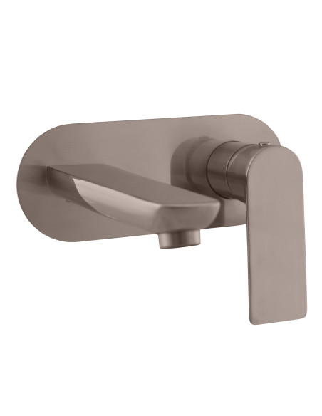 Встроенный смеситель для умывальника NIL METAL GREY КРАЦОВАННЫЙ - Barva METAL GREY - kartáčovaná