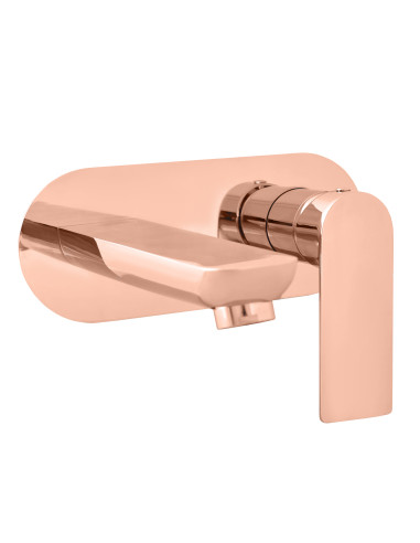 Встроенный смеситель для умывальника NIL РОЗОВОЕ ЗОЛОТО ГЛЯНЕЦ - Barva ZLATÁ RŮŽOVÁ - lesklá ,Povrchová úprava PVD