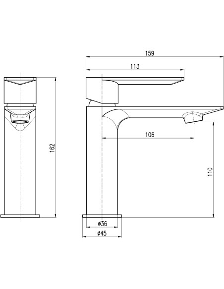 Cмеситель для умывальника NIL METAL GREY КРАЦОВАННЫЙ - Barva METAL GREY - kartáčovaná ,Rozměr 1/2'',Povrchová úprava PVD Cмеситель для умывальника NIL METAL GREY КРАЦОВАННЫЙ - Barva METAL GREY - kartáčovaná ,Rozměr 1/2'',Povrchová úprava PVD