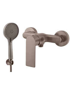 Cмеситель для душа NIL METAL GREY КРАЦОВАННЫЙ - Barva METAL GREY - kartáčovaná ,Rozměr 150 mm 2