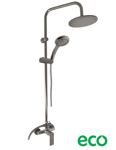 Смеситель для душа NIL METAL GREY КРАЦОВАННЫЙ - Barva METAL GREY - kartáčovaná ,Rozměr 150 mm