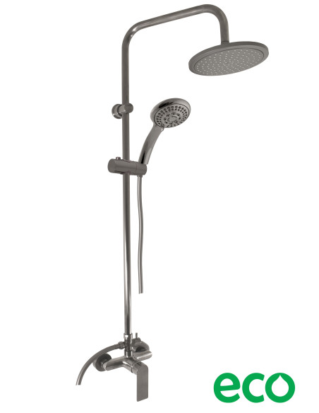 Смеситель для душа NIL METAL GREY КРАЦОВАННЫЙ - Barva METAL GREY - kartáčovaná ,Rozměr 150 mm