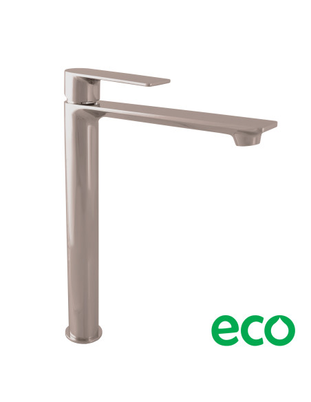 Cмеситель для умывальника, высокий NIL METAL GREY ГЛЯНЕЦ - Barva METAL GREY - lesklá,Rozměr 1/2'' Cмеситель для умывальника, высокий NIL METAL GREY ГЛЯНЕЦ - Barva METAL GREY - lesklá,Rozměr 1/2''